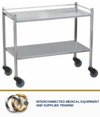 Instrument Trolley (Two Shelves)