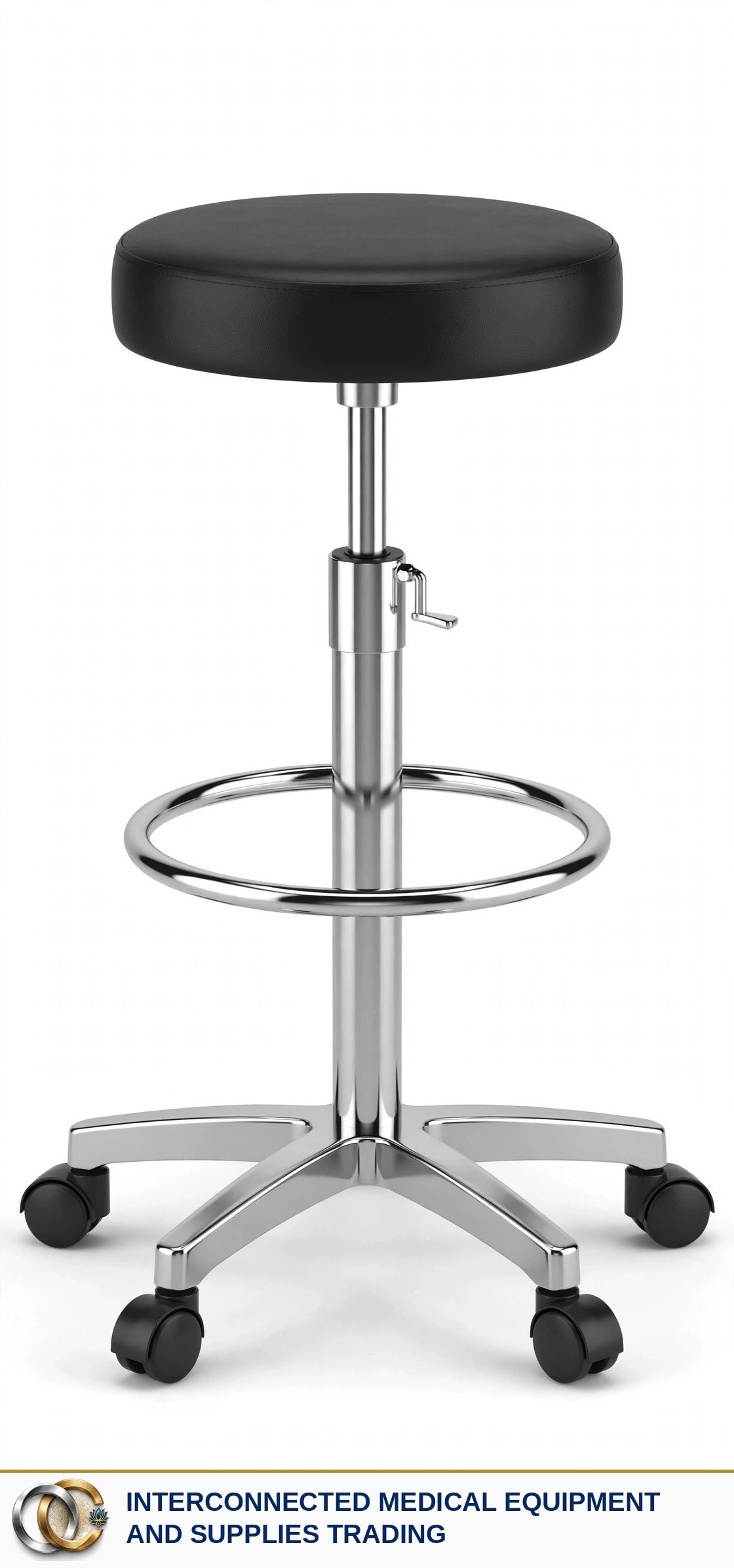 Revolving Stool (Cushioned Top)