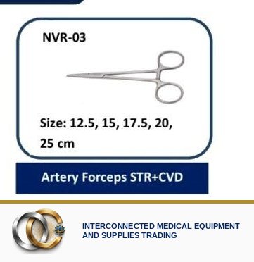 Artery Forceps STR+CVD