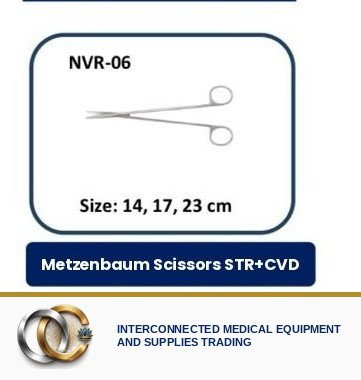 Metzenbaum Scissors STR+CVD