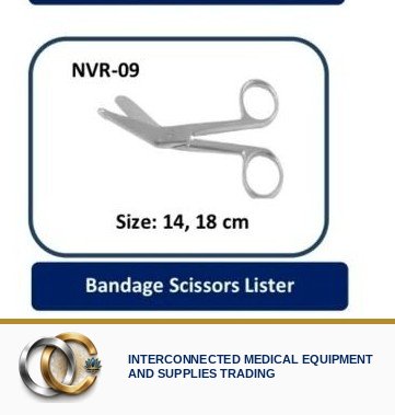 Bandage Scissors Lister