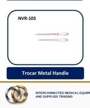 Trocar Metal Handle