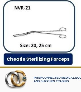 Cheatle Sterilizing Forceps