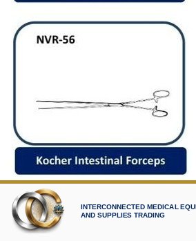 Kocher Intestinal Forceps