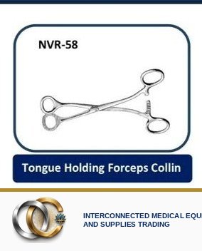Tongue Holding Forceps Collin