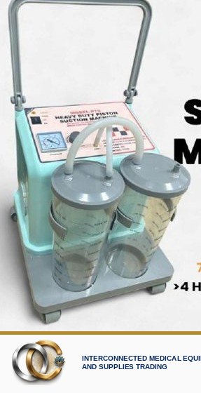 Piston Suction Machine MODEL-P70 (Suction, Fumigation & Medical Gas) — medical supplies, Philippines