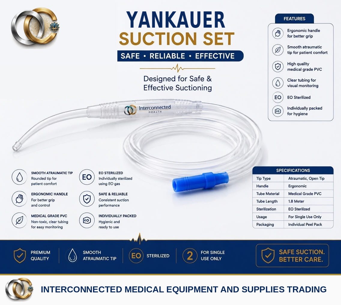 Yankauer Suction Set (General Surgery & Others) — medical supplies, Philippines